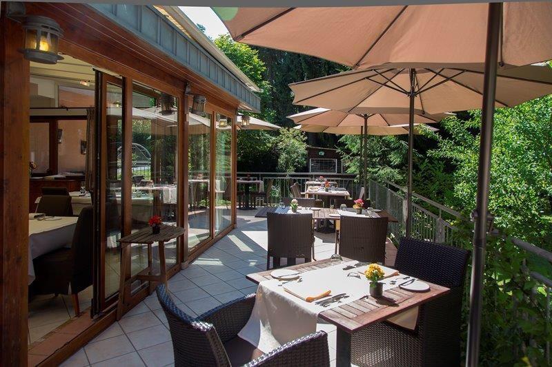 Restaurant Niedmuehle Land & Genuss Hotel Rehlingen-Siersburg Luaran gambar